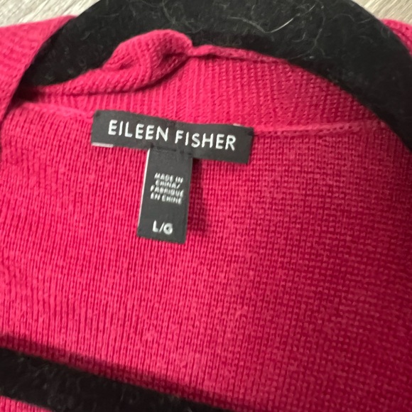 Eileen Fisher Beautiful Silk Blend Cardigan Sweater-‎ Large - Picture 6 of 6